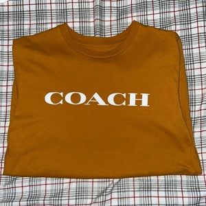 Coach mens tshirt